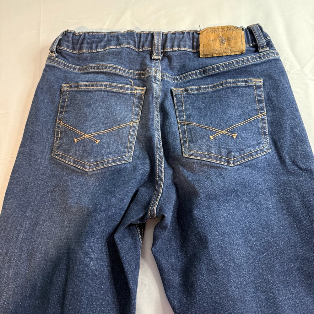 U.S. Polo Assn. Boys Relaxed Denim Jeans Size 14